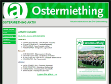 Tablet Screenshot of ostermiething-aktiv.at